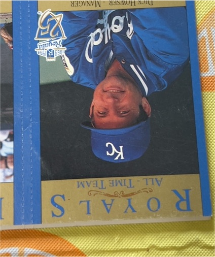 1994 KC Star 25th Anniversary Team Dick Howser — front
