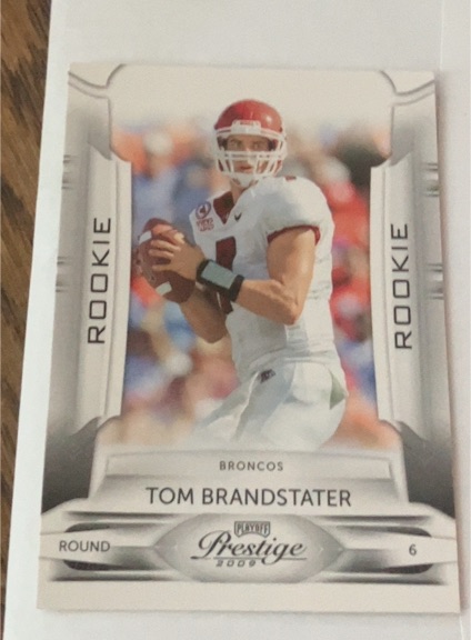 2009 Playoff Prestige #173 Tom Brandstater Rookie — front