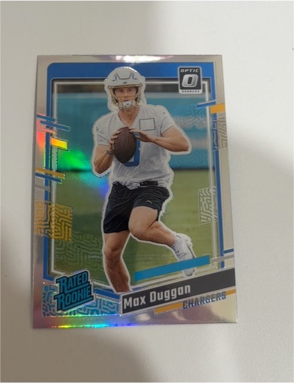 2023 Panini Donruss Optic #352 Max Duggan Rated Rookie — front