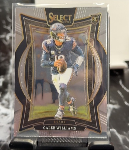 2024 Panini Select #25 Caleb Williams Concourse Level Rookie Card — front