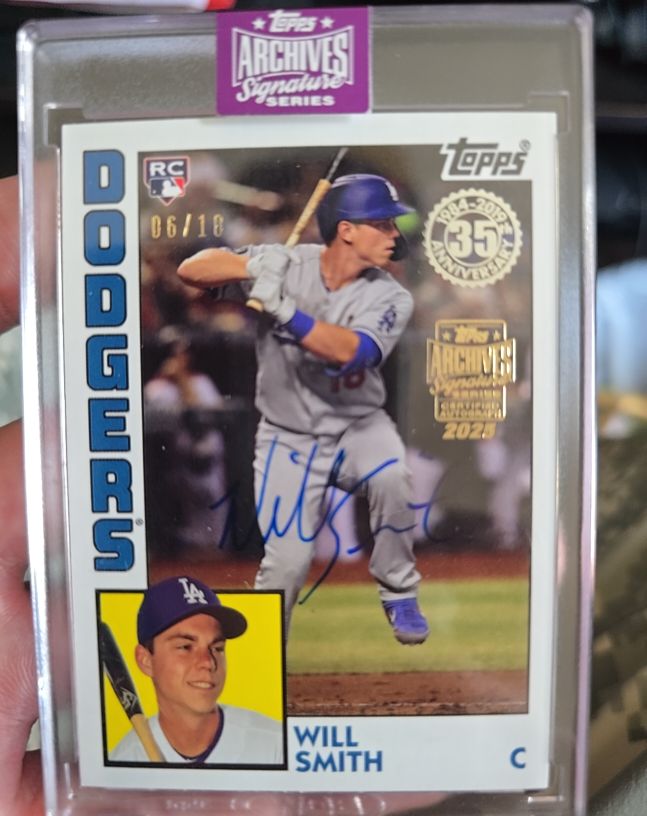2019 Topps Archives Signature Series #84A-WS Will Smith — front