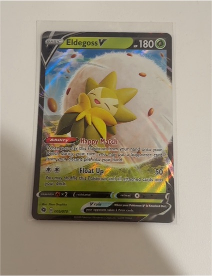 2020 Pokémon Champion's Path #005 Eldegoss V — front