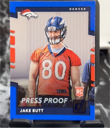 2017 Donruss #394 Jake Butt — front