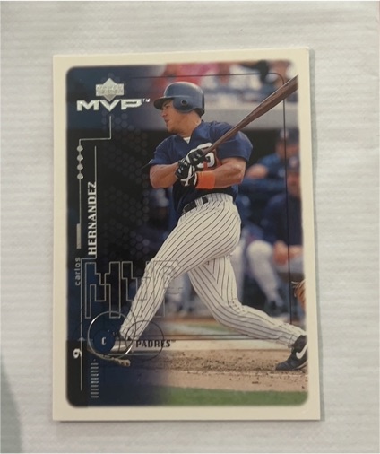 1999 Upper Deck MVP #182 Carlos Hernandez — front