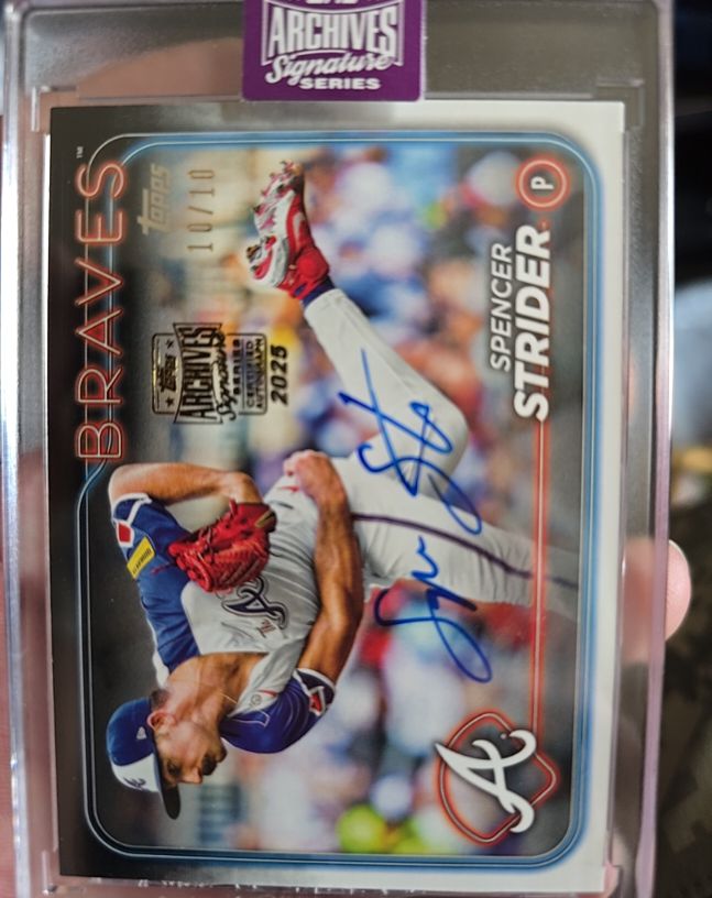 2024 Topps #11 Spencer Strider — front