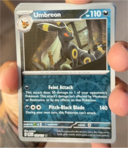 2023 Pokémon Scarlet & Violet Prismatic Evolutions #059 Umbreon — front