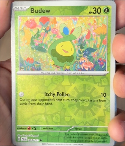 2025 Pokémon #004 Budew — front