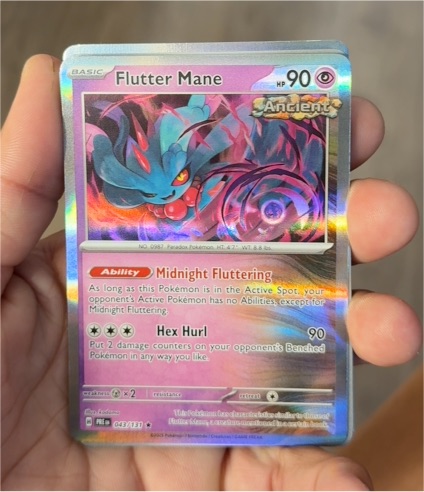 2024 Pokémon SV05: Temporal Forces #078 Flutter Mane — front