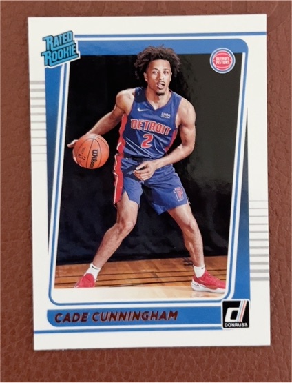 2021-22 Panini Donruss #211 Cade Cunningham — front