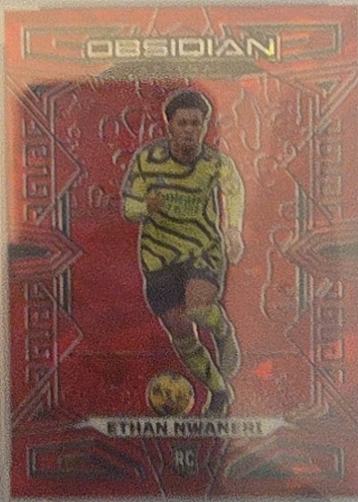 2023 Panini Obsidian #6 Ethan Nwaneri — front