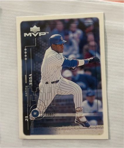 1999 Upper Deck MVP #219 Sammy Sosa — front