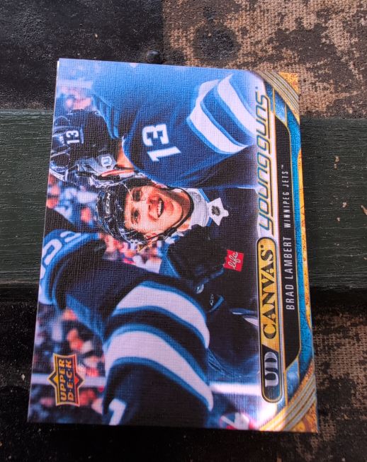 2024-25 Upper Deck UD Canvas Young Guns #C-97 Brad Lambert — front