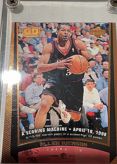 1998-99 Upper Deck #114 Allen Iverson — front