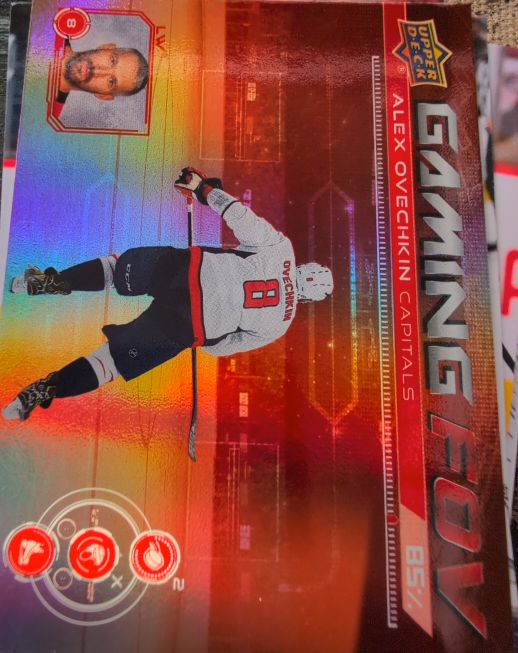 2024-25 Upper Deck #GFOV-17 Alex Ovechkin Gaming FOV — front