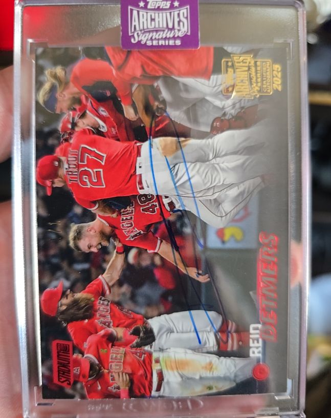 2023 Topps Archives Signature Series #SSS-REID Reid Detmers — front