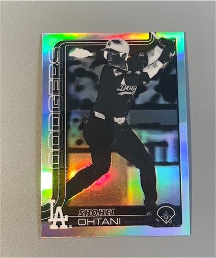2025 Topps Chrome #1 Shohei Ohtani — front