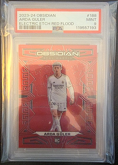 2023-24 Panini Obsidian #188 Arda Guler — front