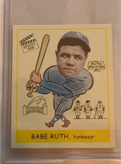 2007 Upper Deck Goudey #248 Babe Ruth — front