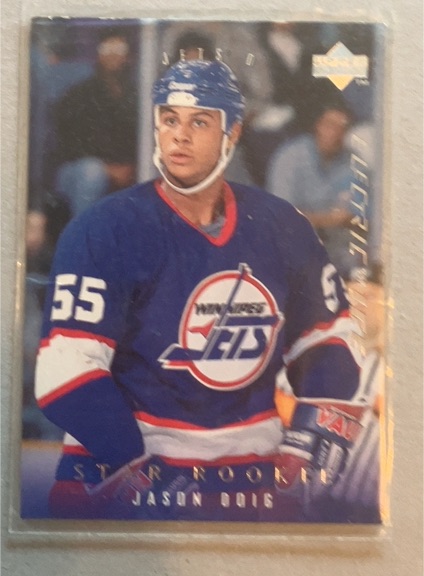 1995-96 Upper Deck #499 Jason Doig — front