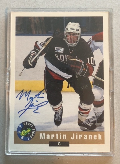 1992 Classic Draft Picks #69 Martin Jiranek — front