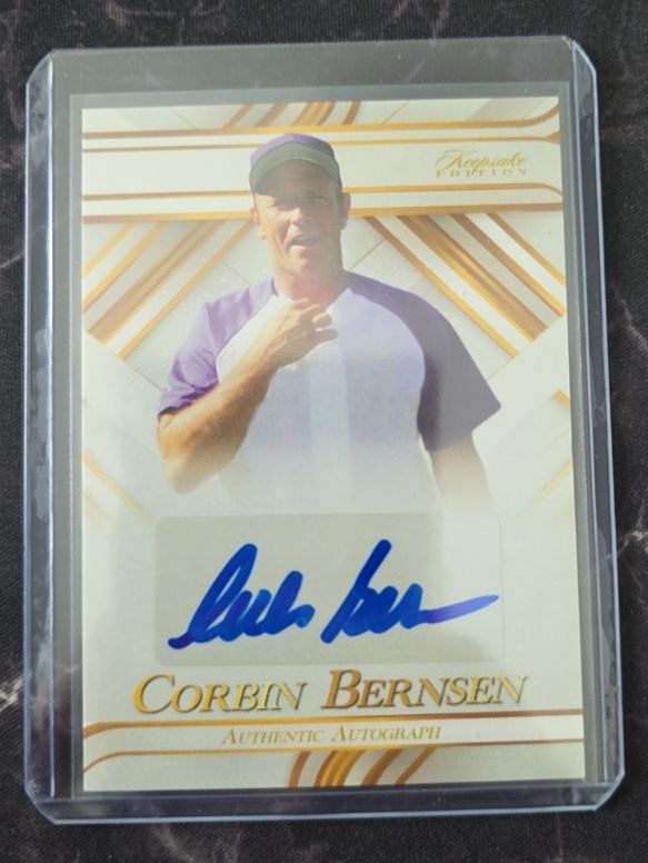 2023 Leaf Keepsake Edition Corbin Bernsen Authentic Autograph — front