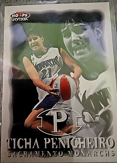 1999 Skybox Hoops WNBA #89 Ticha Penicheiro — front