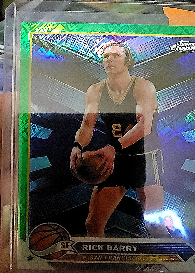 2023-24 Topps Chrome #193 Rick Barry — front
