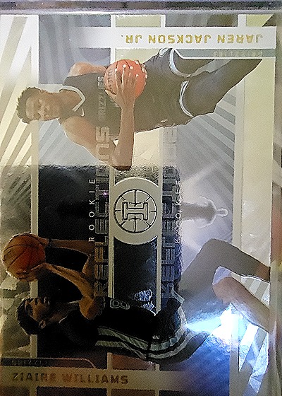 2021 Panini Illusions #18 Jaren Jackson Jr. Ziaire Williams Rookie Reflections — front