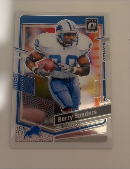 2023 Panini Donruss Optic #60 Barry Sanders — front