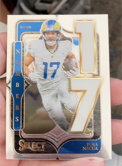 2024 Panini Select #2 Puka Nacua — front