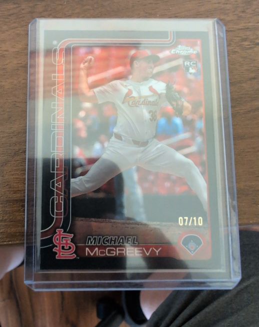 2025 Topps Series 1 #193 Michael McGreevy — front