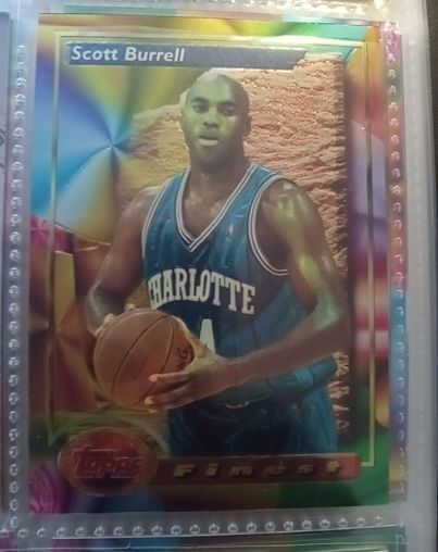 1993-94 Topps Finest #178 Scott Burrell — front