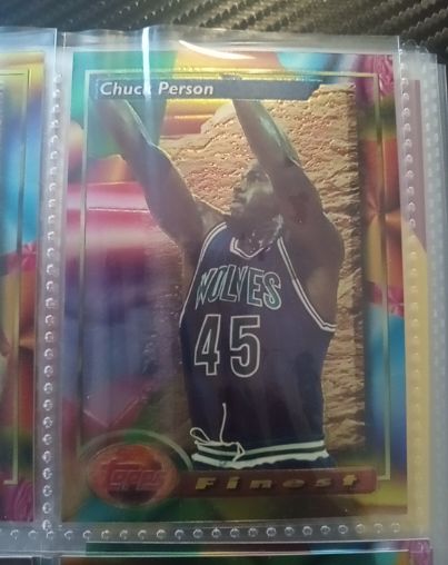1993-94 Topps Finest #55 Chuck Person — front
