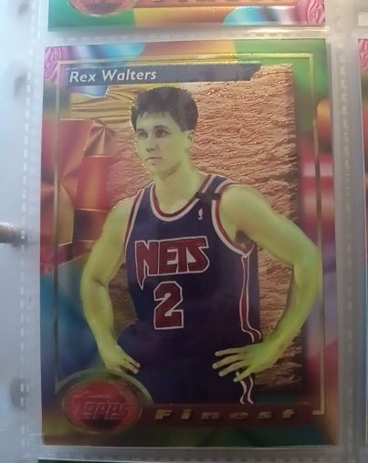 1993 Topps Finest #190 Rex Walters — front