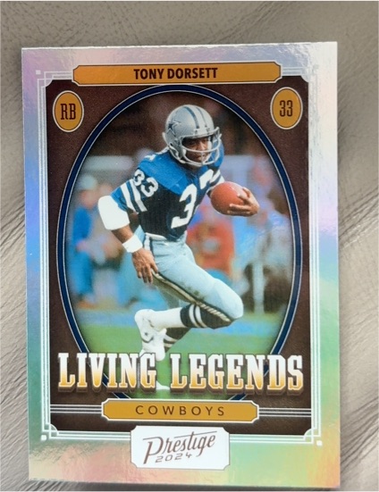 2024 Panini Prestige Living Legends #LL-TDT Tony Dorsett — front