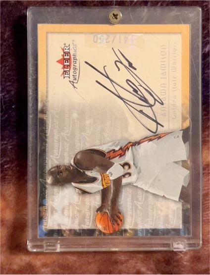 2000-01 Fleer Autographics #2 Ron Artest — front
