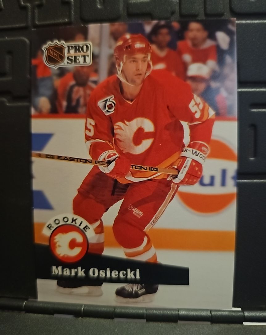 1991-92 Pro Set #528 Mark Osiecki — front