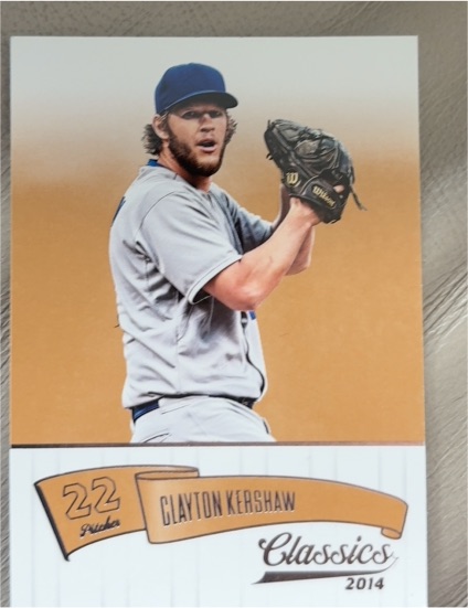 2014 Panini Classics #22 Clayton Kershaw — front