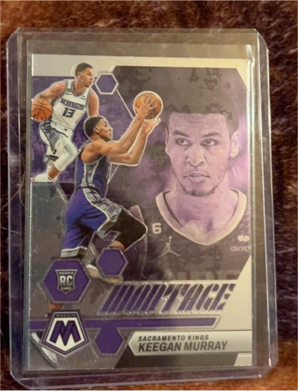 2022-23 Panini Mosaic Montage #27 Keegan Murray — front