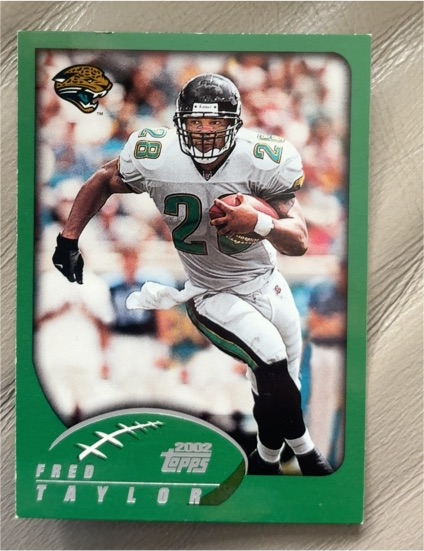 2002 Topps #45 Fred Taylor — front