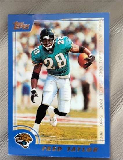 2000 Topps #30 Fred Taylor Jacksonville Jaguars — front