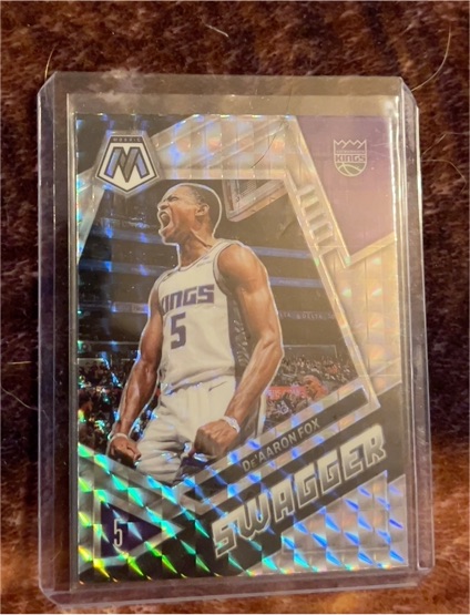 2024-25 Panini Mosaic #5 De'Aaron Fox — front