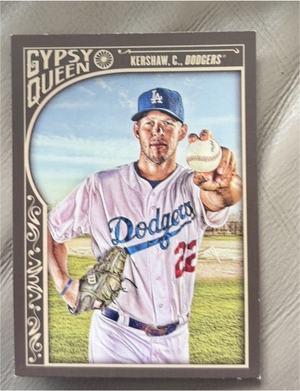 2015 Topps Gypsy Queen #119 Clayton Kershaw — front
