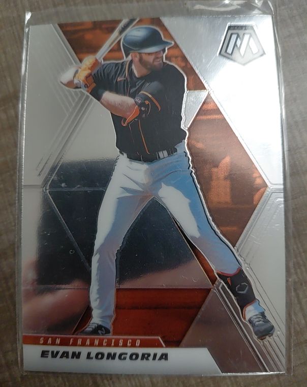 2021 Panini Mosaic #44 Evan Longoria — front