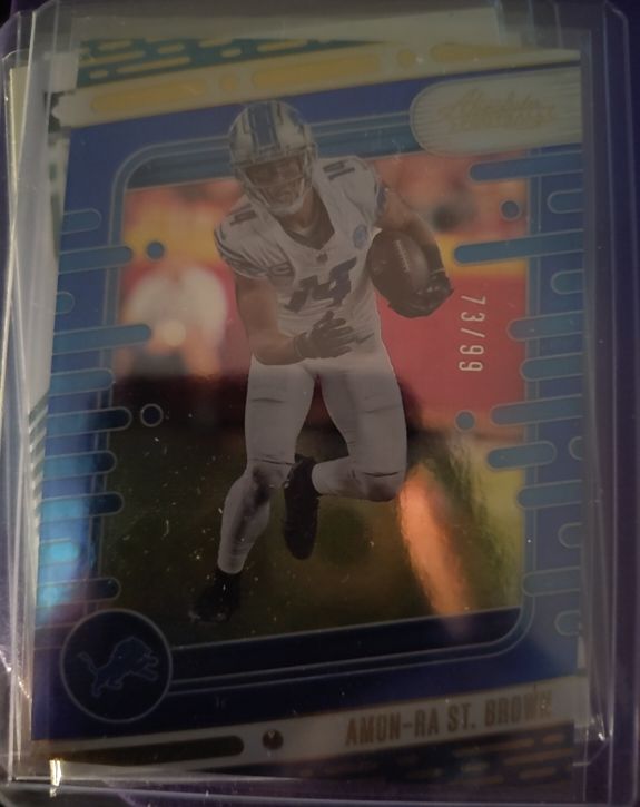2024 Panini Absolute #73 Amon-Ra St. Brown — front