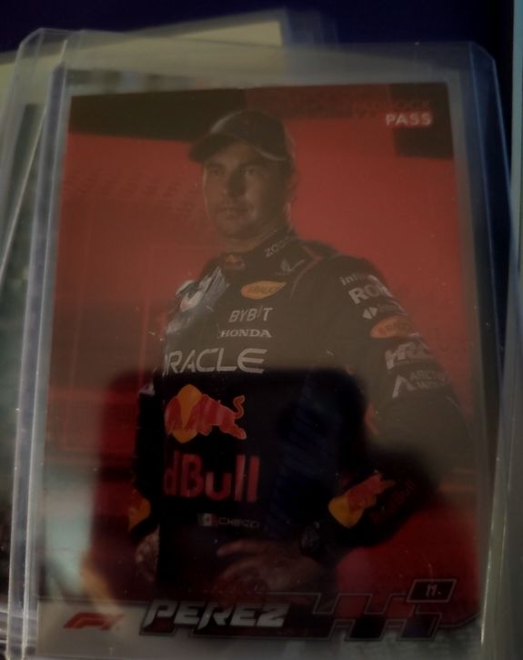 2024 Topps F1 Paddock Pass #52 Sergio Perez — front
