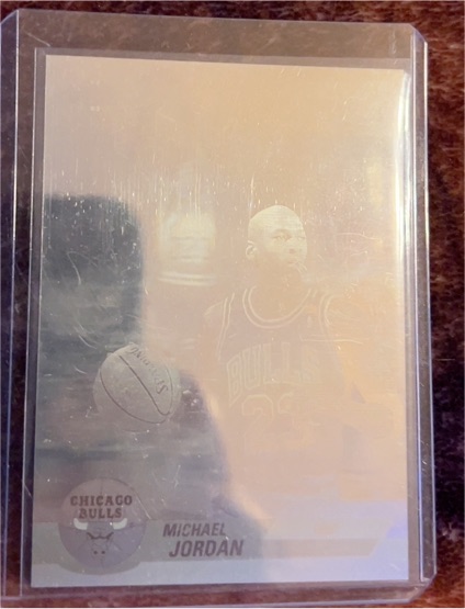1992-93 Upper Deck Award Winner Hologram #AW9 Michael Jordan — front