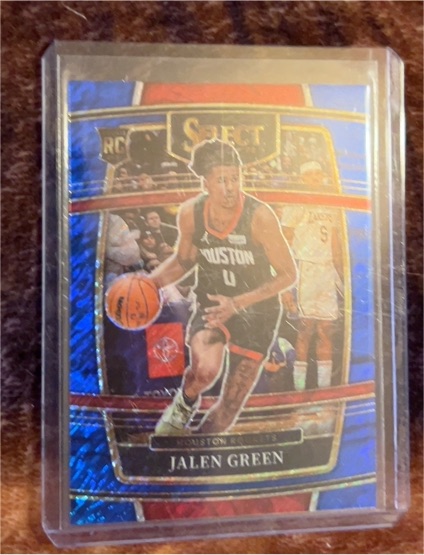2021-22 Panini Select #7 Jalen Green Rookie — front