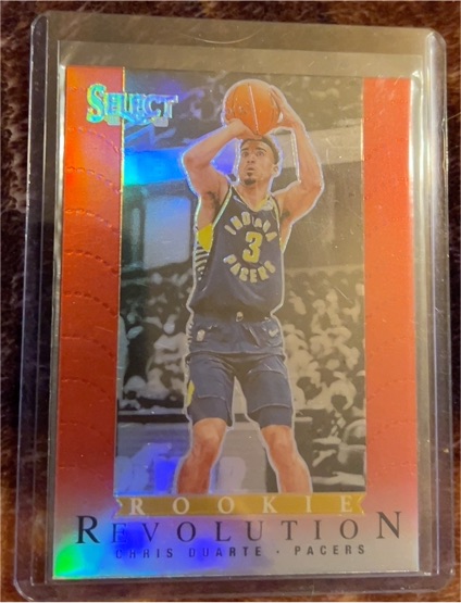 2021-22 Panini Select Rookie Revolution Prizms Red #9 Chris Duarte — front