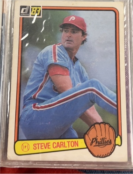 1983 Donruss #219 Steve Carlton — front